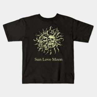 sun and moon Kids T-Shirt